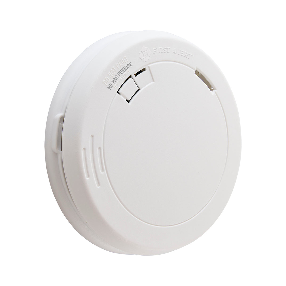 Slim Battery Operated Smoke Alarm - At an Angle