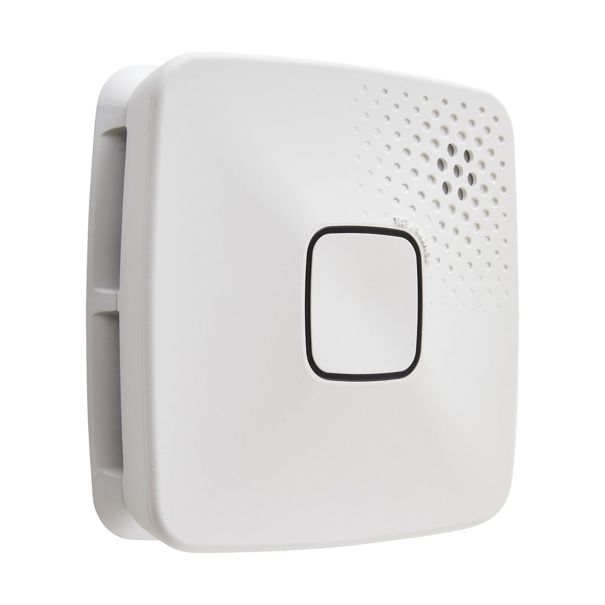 Angle - Hardwired Photoelectric Combination Smoke and CO Alarm with Voice and Sealed Backup Battery