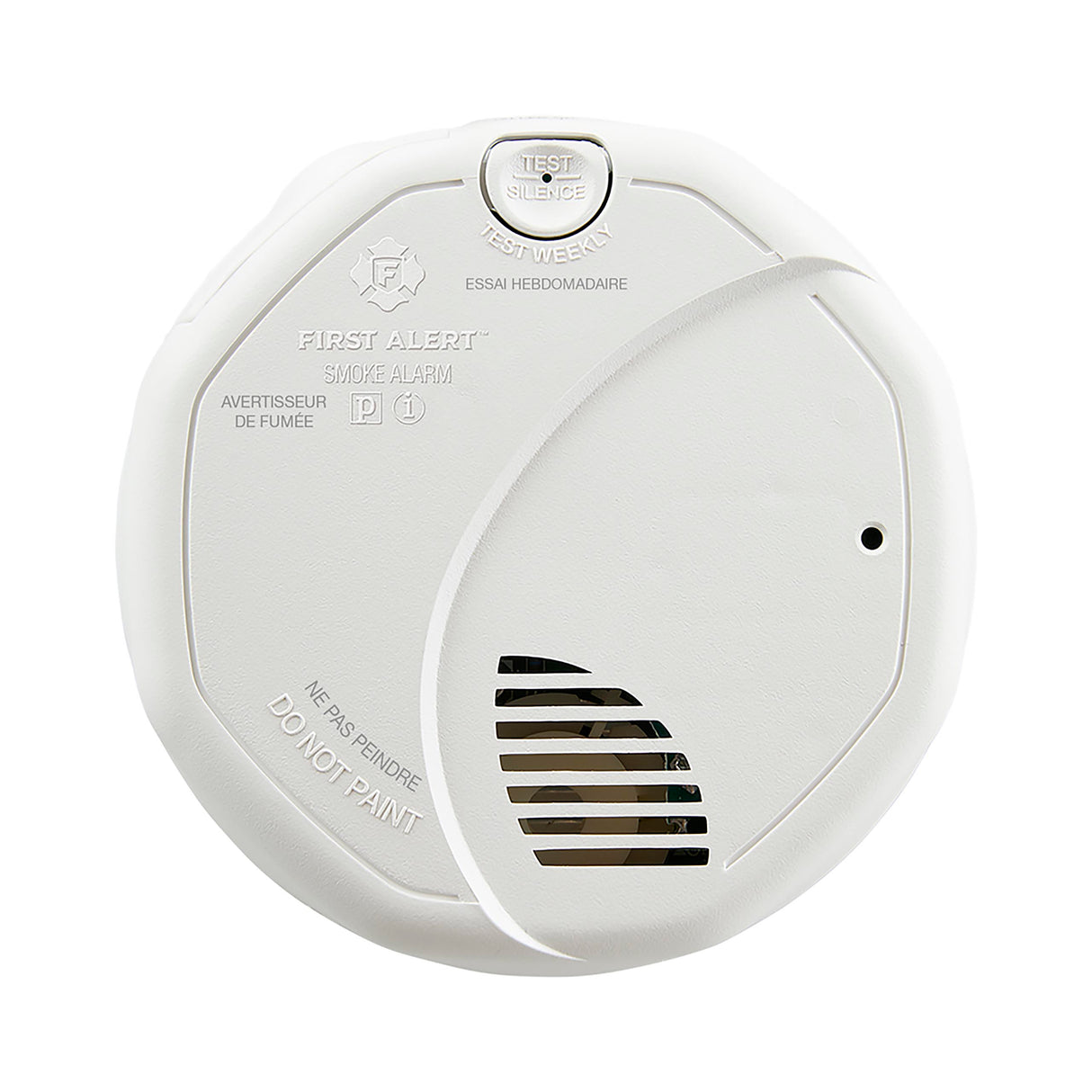 Hardwired Photo/Ion Smoke Alarm with AA Battery Backup