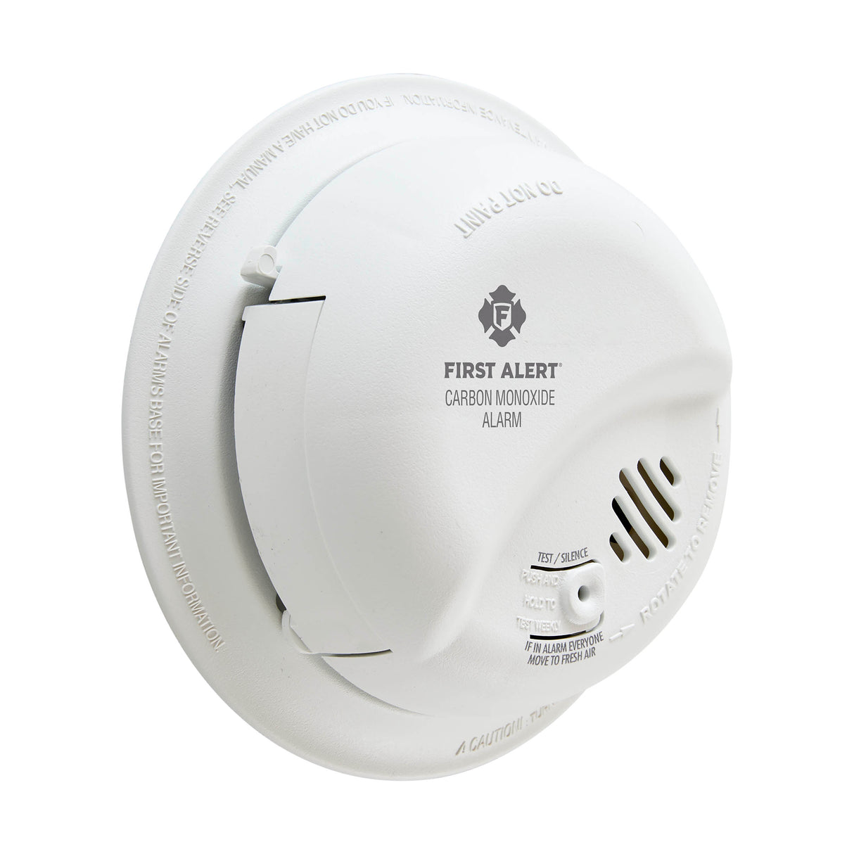 CO5120BN Angle - Hardwired Carbon Monoxide Alarm with Battery Backup