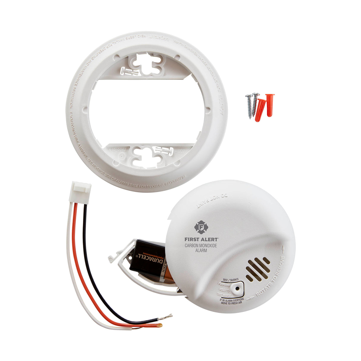 CO5120BN Acc - Hardwired Carbon Monoxide Alarm with Battery Backup