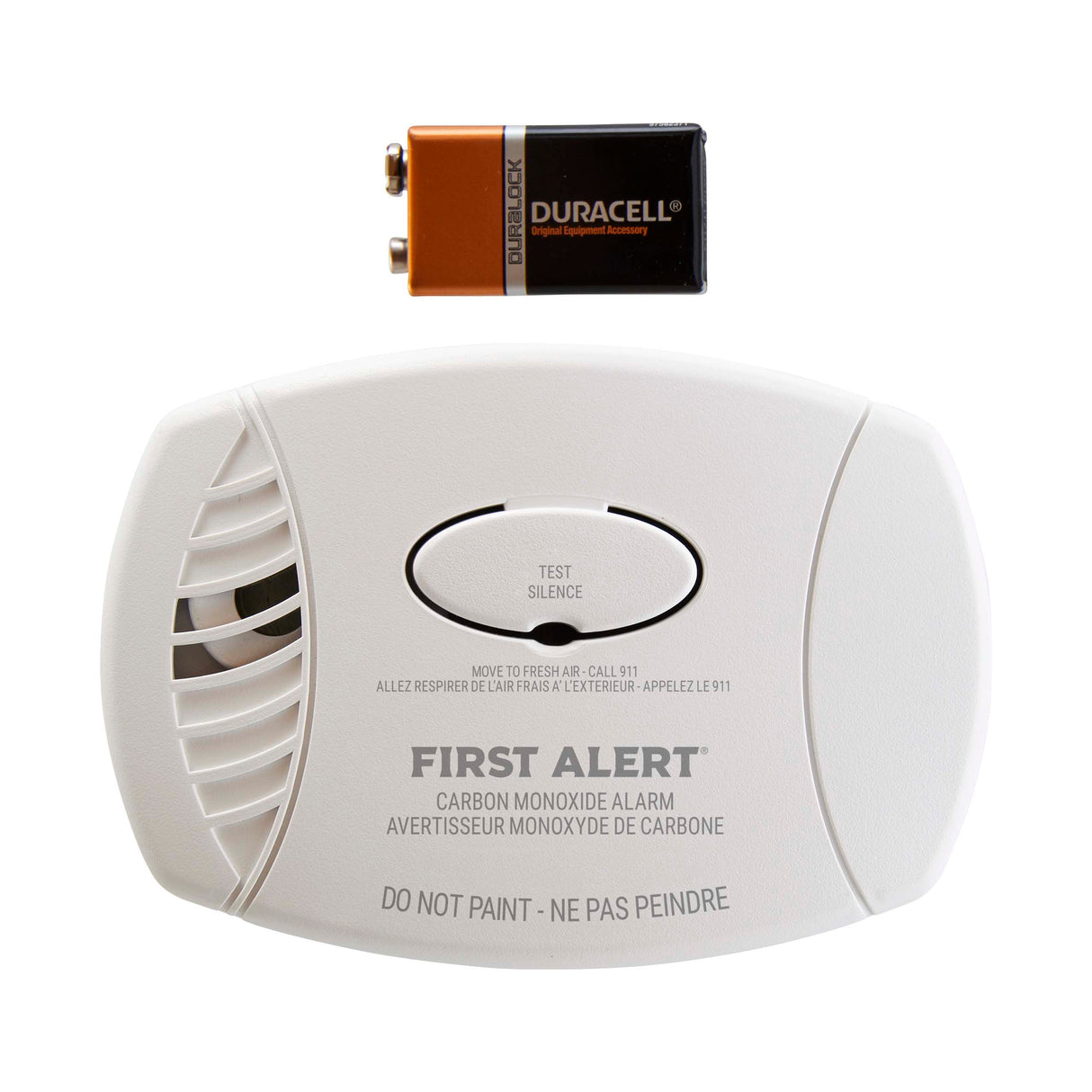 Front Facing CO7P01A Plug-In CO Alarm accessories