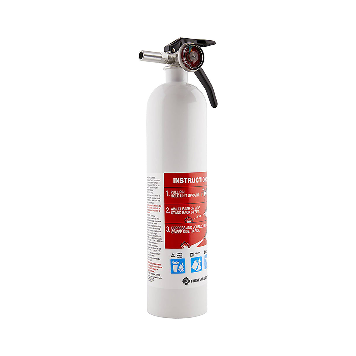 FE1A10GOWA Angle -Fire Extinguisher, White 1A:10-B - Canada