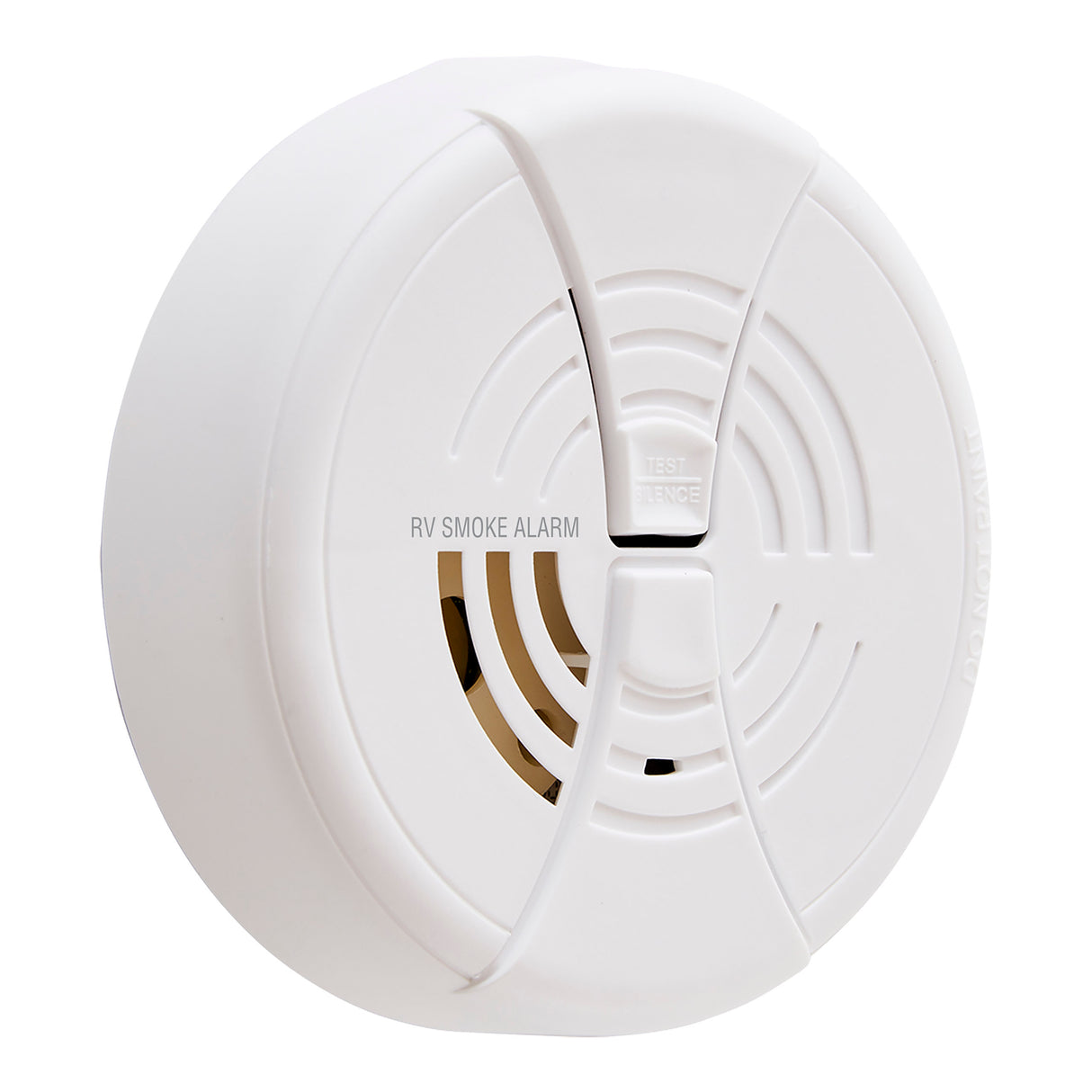 FG250RV Angle - Basic Battery Powered Ionization Smoke Alarm - RV Approved