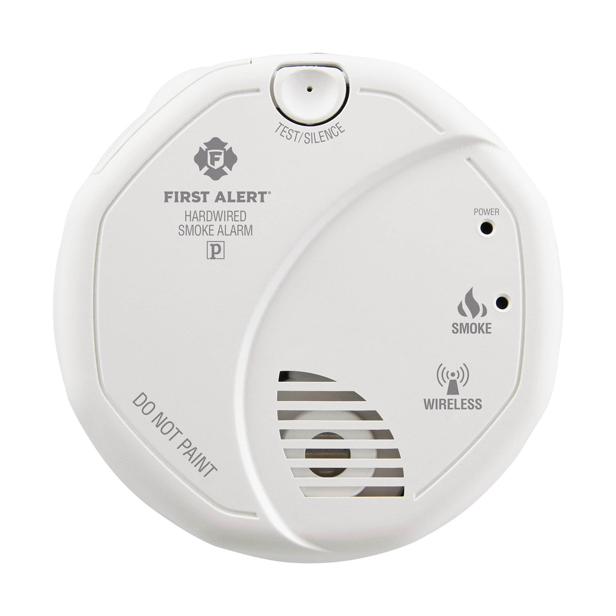 Front - Wireless Interconnect Smoke Alarm - Bridge Unit - Photoelectric - Hardwired