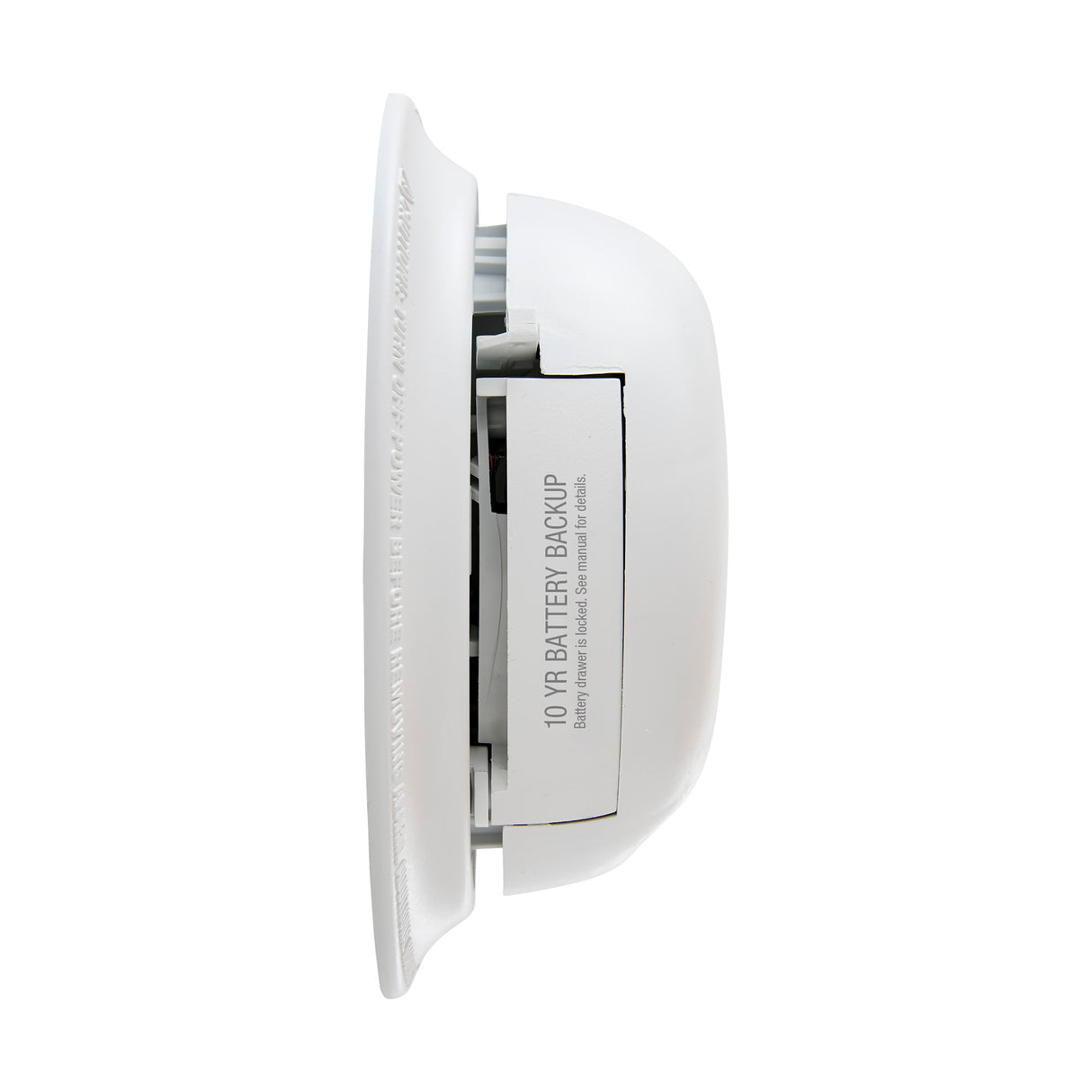 Back - Ionization Combination Smoke and Carbon Monoxide Alarm - Battery Powered
