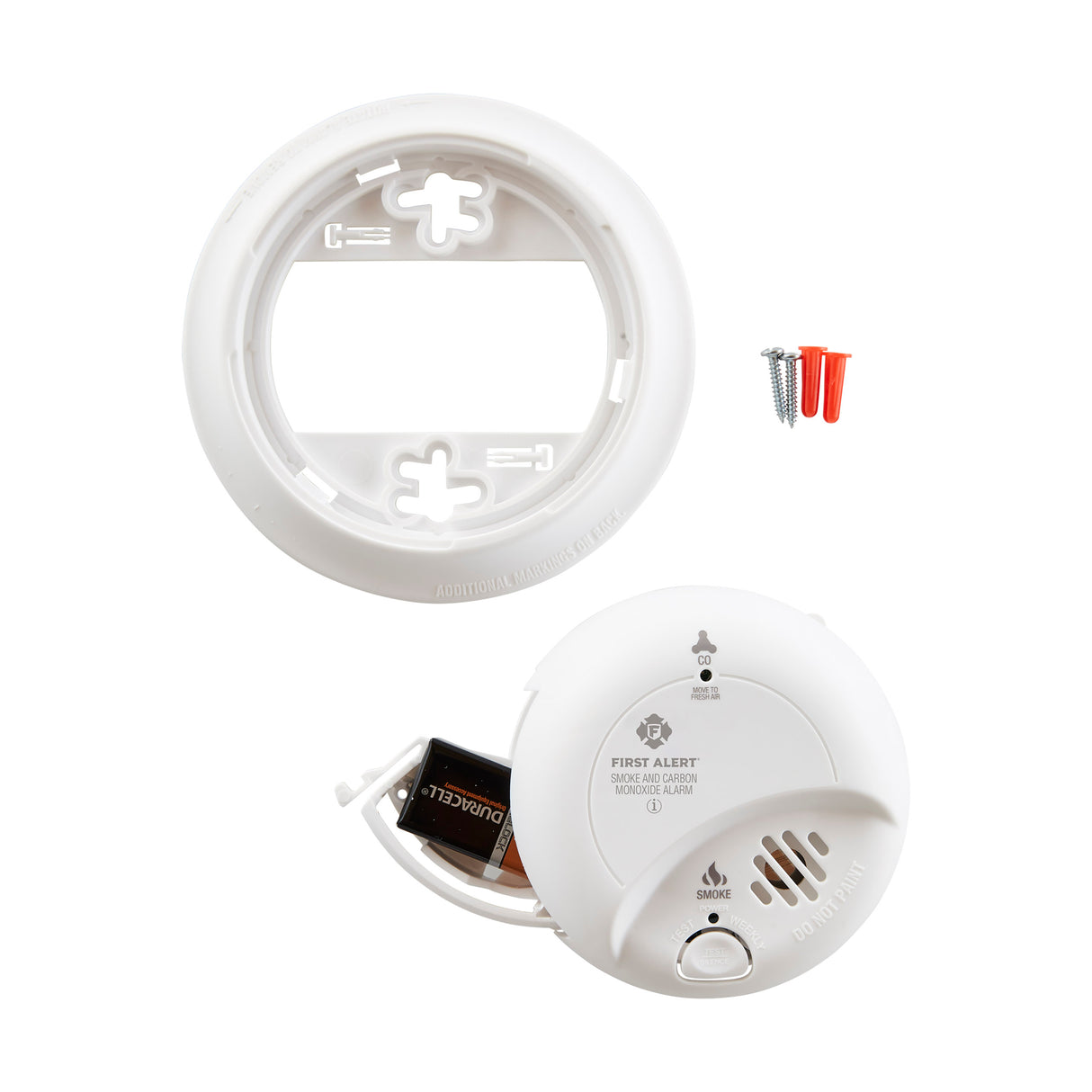 Acc - Ionization Combination Smoke and Carbon Monoxide Alarm - Battery Powered