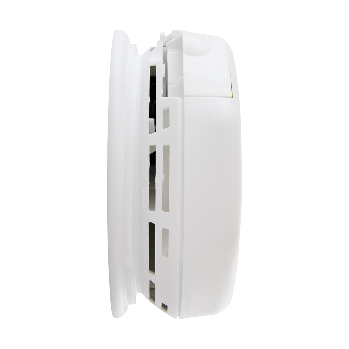 Side - Wireless Interconnected Photoelectric Smoke and CO Combo Alarm with Voice and Location