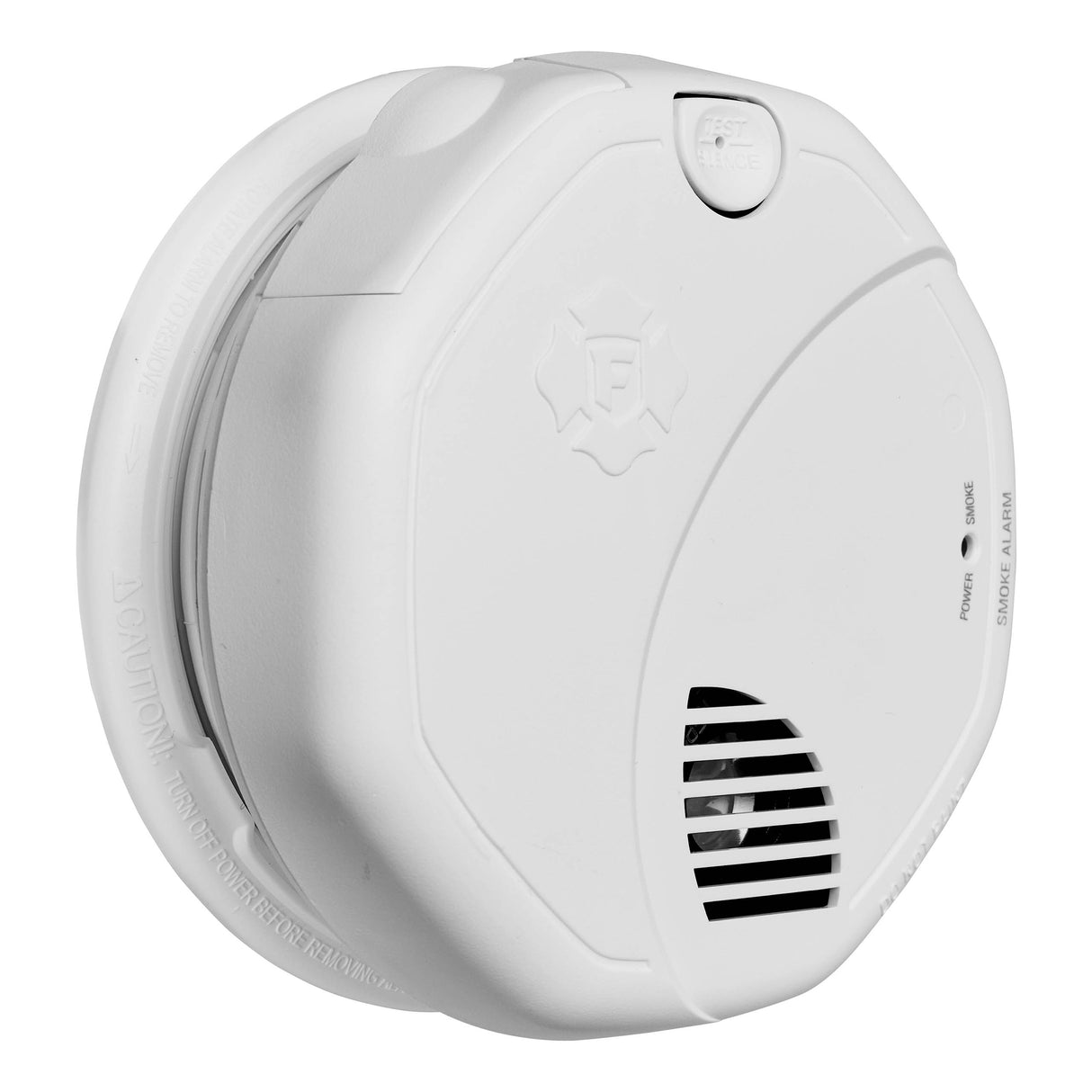 Interconnect Battery-Operated Smoke Alarm with Voice Alerts