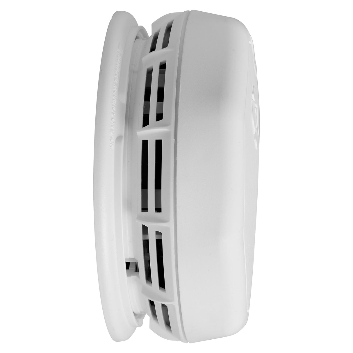 Z-WAVE Plus Smart Smoke and CO Alarm works with Ring - Side View
