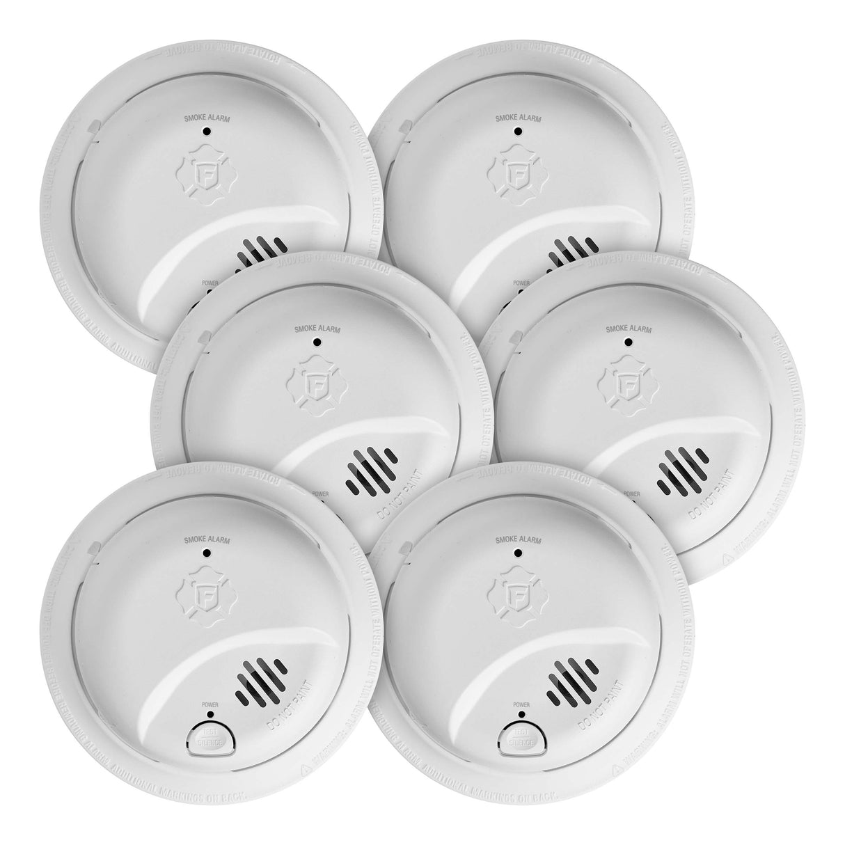 Hardwire Interconnect Smoke Alarm with Battery Backup
