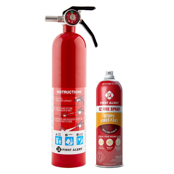 How Does Fire Spray Compare to a Dry Chemical Fire Extinguisher?