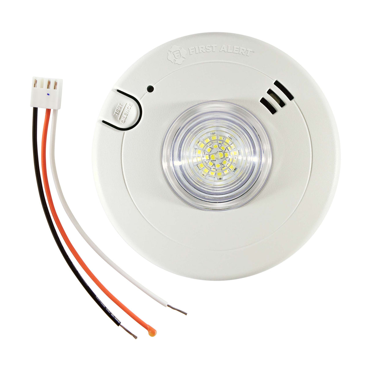 FrontAcc - Hardwired Hearing Impaired Smoke Alarm with LED Strobe Light - Photoelectric