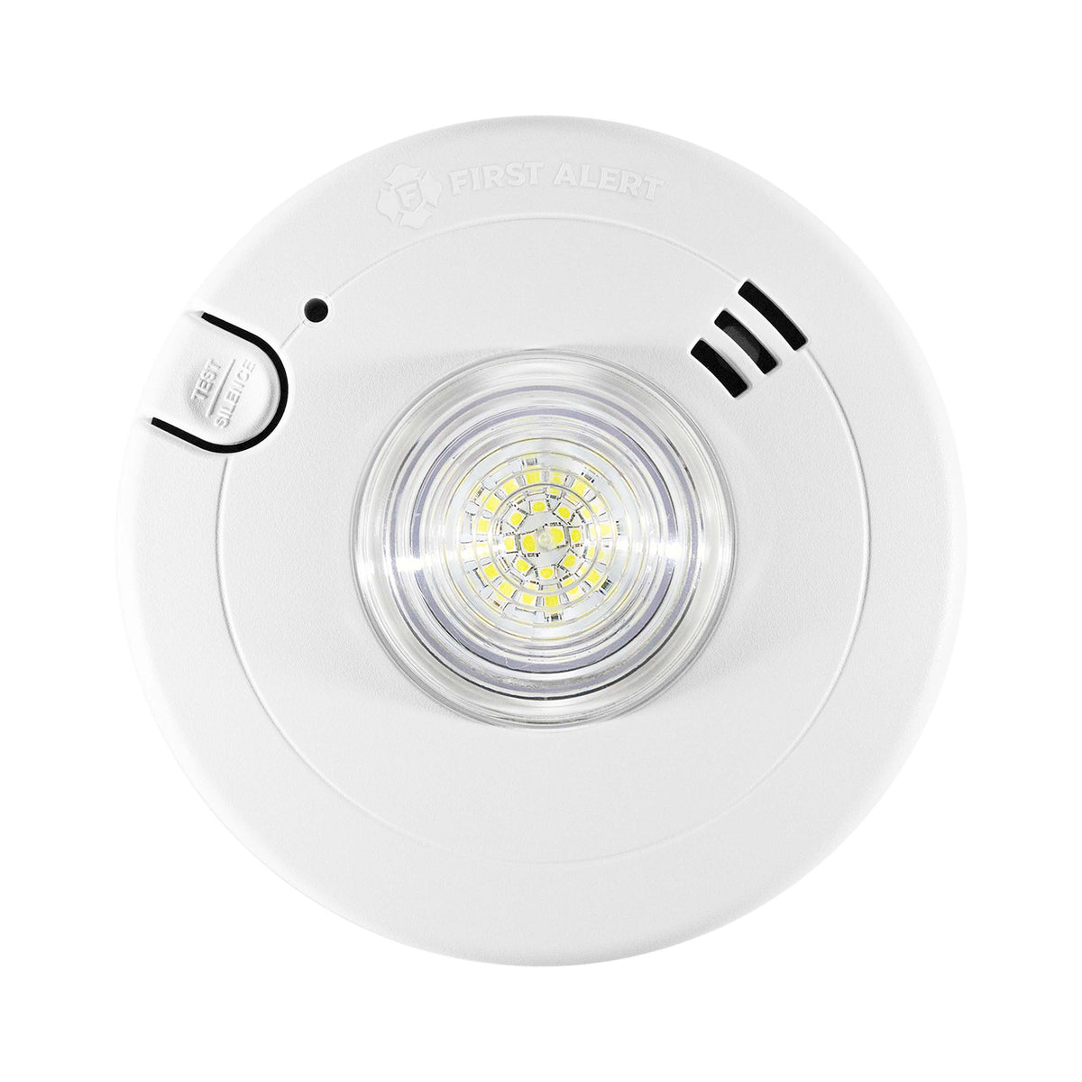 Hardwired Photoelectric Smoke Alarm & LED Strobe