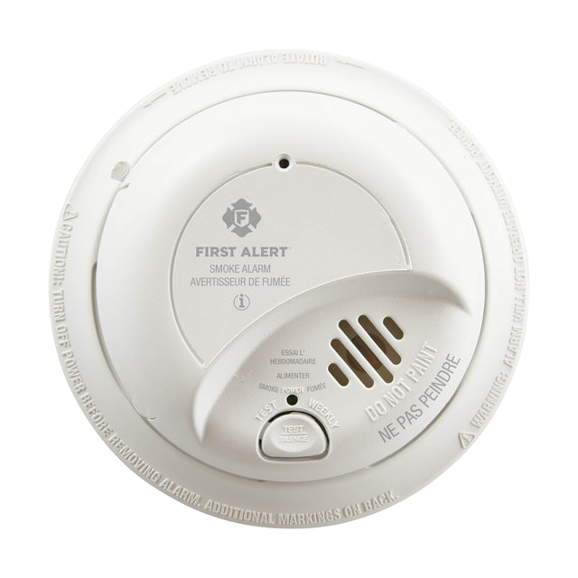 SkuImg;9120BA;9120BA Front - Ionization Smoke Alarm-CA.jpg;9120BA Hardwired Ionization Smoke Alarm with Battery Backup - Front