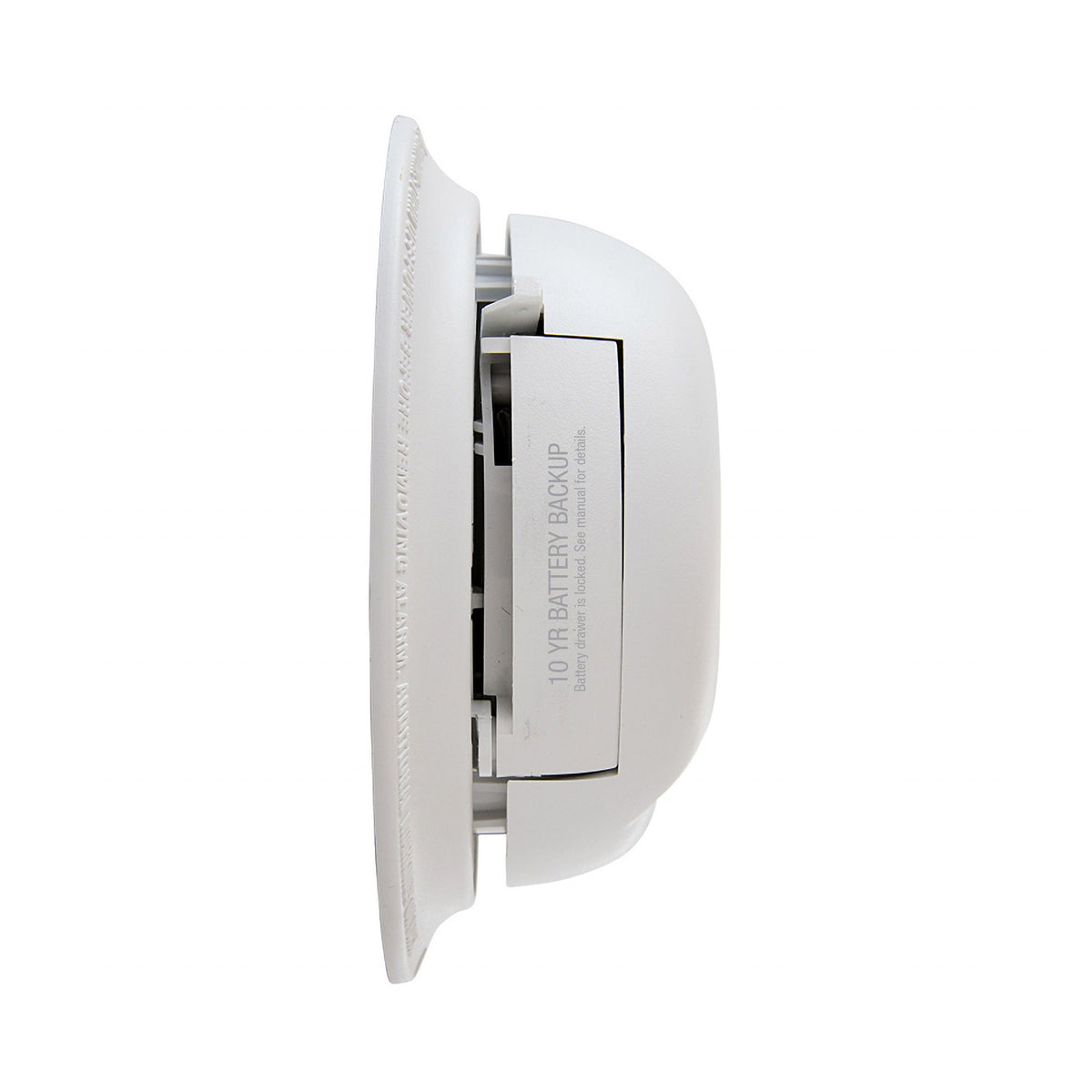 9120LBLA Hardwired Ionization Smoke Alarm with 10 Yr Battery Backup - Side