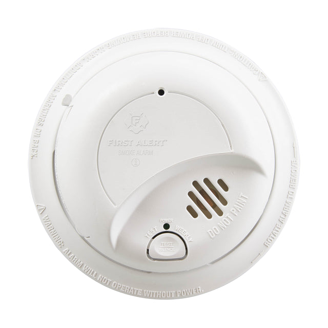 ProdImg;9120LBL;9120LBL Front - Ionization Smoke Alarm.jpg;Front - Hardwired Ionization Smoke Alarm with 10 Year Battery Backup