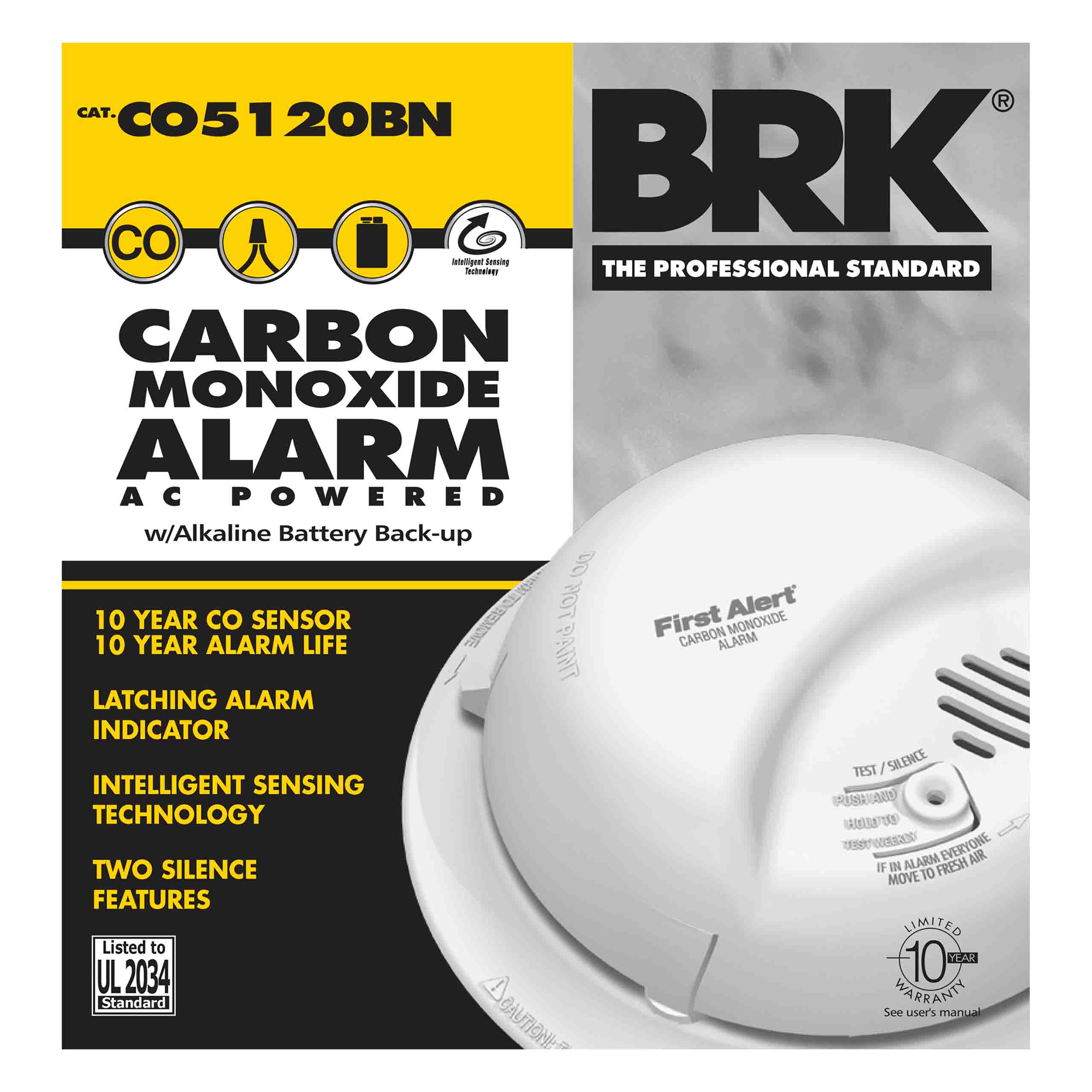 CO5120BN BRK 120V AC/DC CO Alarm