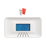 SkuImg;CO9B10DA;CO9B10DA_c4-6.jpg;Front facing CO9B10DA Battery CO Alarm - celsius with accessories