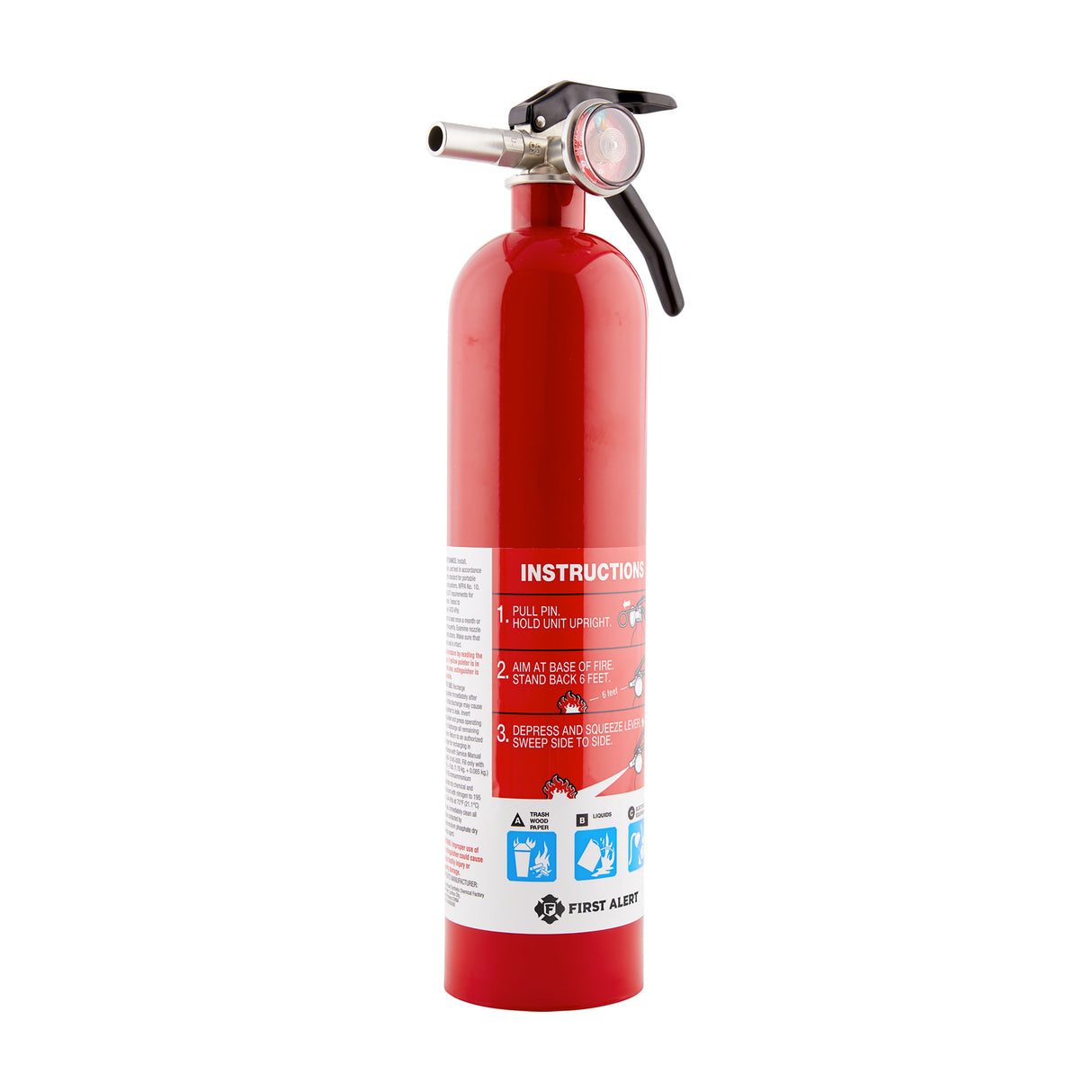 Angle-Home Fire Extinguisher