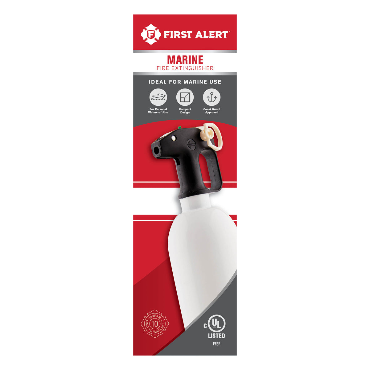 Front Package - Marine and Home Fire Extinguisher