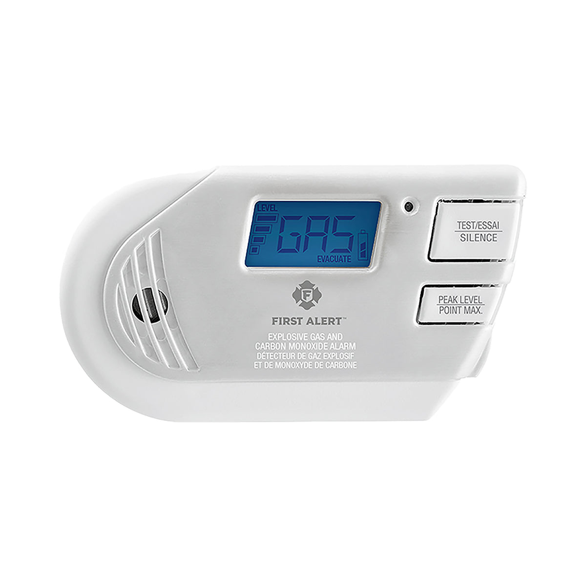 GCO1A Combo Explosive Gas and Carbon Monoxide Alarm with Digital Display - Front