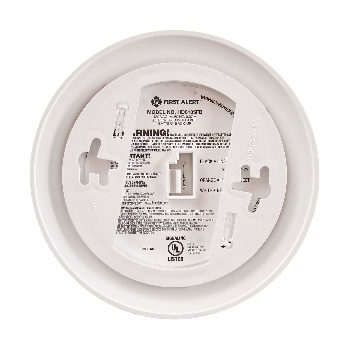 Hardwired Heat Alarm