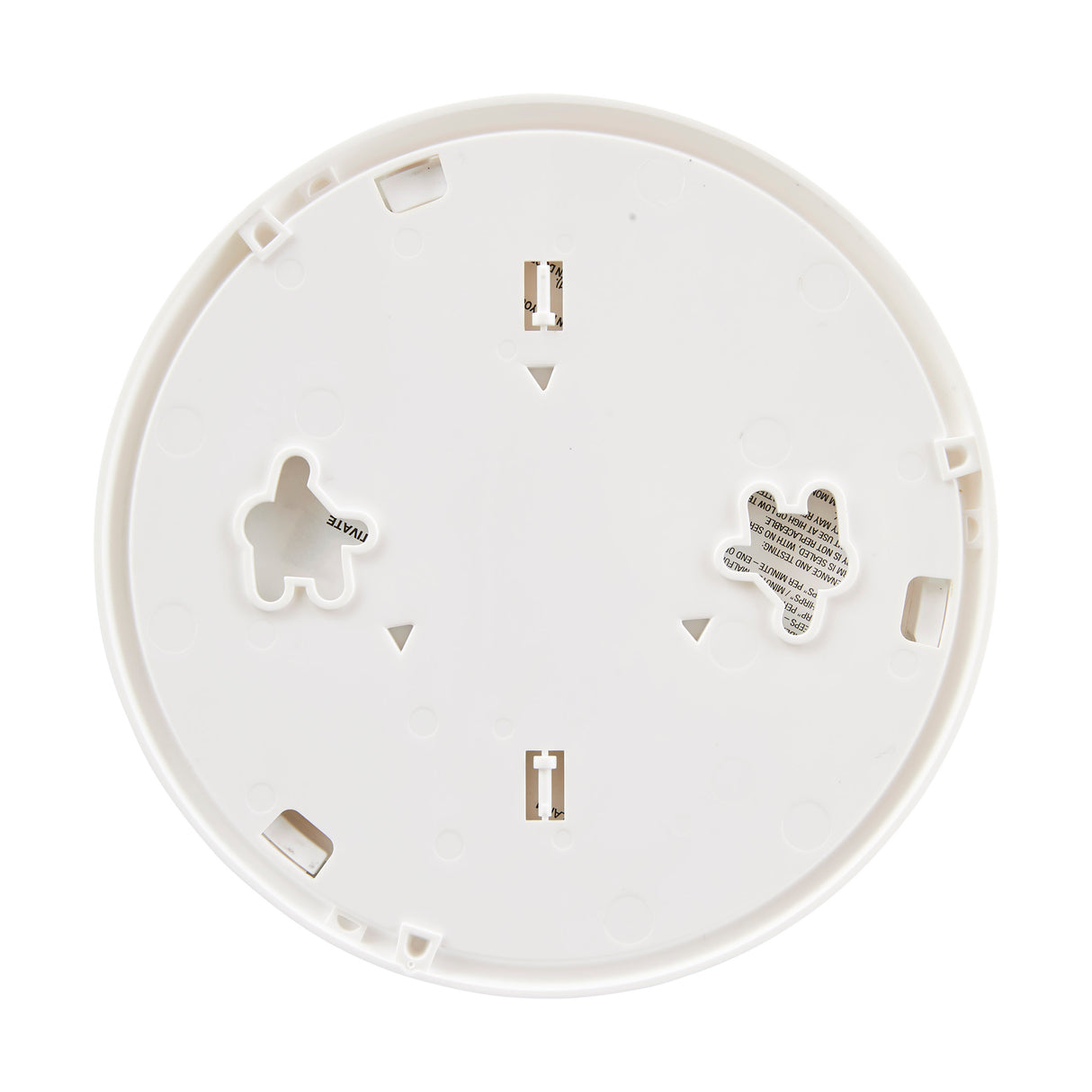 Back - Combination Photoelectric Smoke and CO Alarm with 10-Year Battery - Photoelectric
