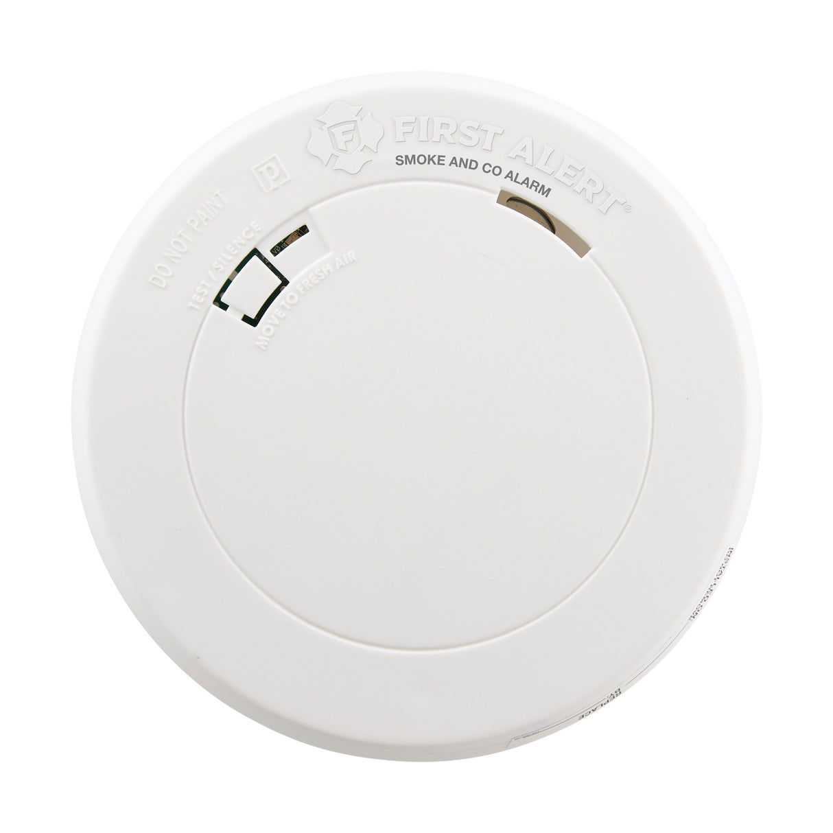 Front - Combination Photoelectric Smoke and CO Alarm with 10-Year Battery - Photoelectric