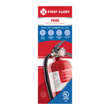 SkuImg;PRO5;PRO5 pkg.jpg;Red Fire Extinguisher front of package