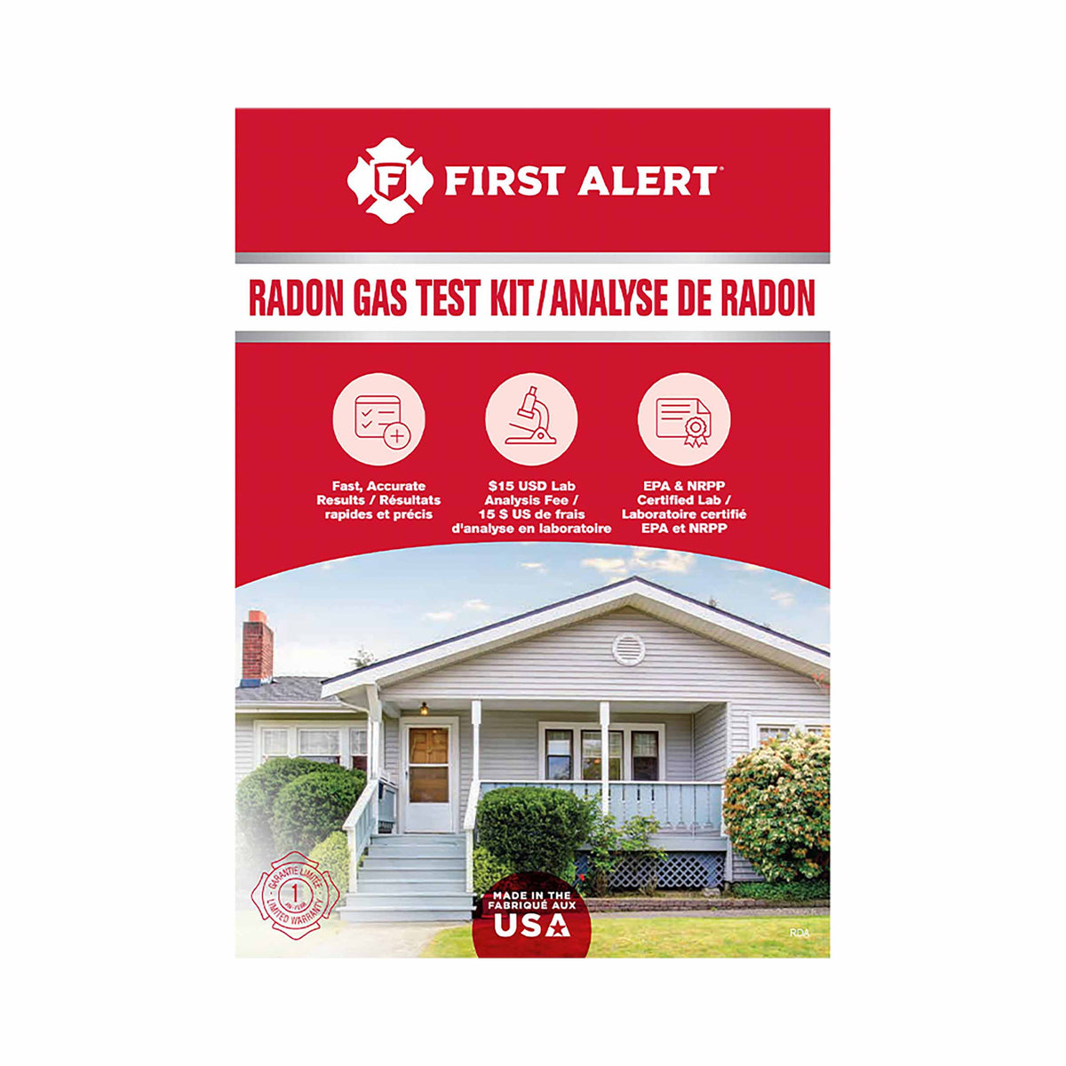 RDA Home Radon Test Kit
