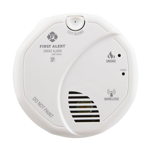 ProdImg;SA511;SA511B-Front-Wireless-Smoke-Alarm.jpg;Front - Interconnected Wireless Smoke Alarm with Voice Location