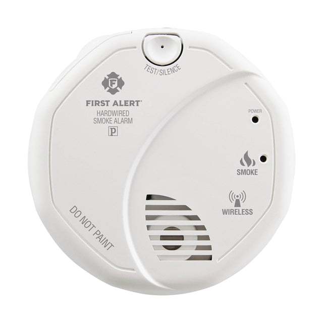 ProdImg;SA520;SA520B_Front-Wireless-Smoke-Alarm.jpg;Front - Wireless Interconnect Smoke Alarm - Bridge Unit - Photoelectric - Hardwired
