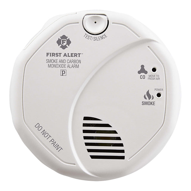 ProdImg;SC7010B;SC7010B_Front_900x900px.jpg;SC7010B Hardwired Combination Smoke and CO Alarm with Battery Backup - Front