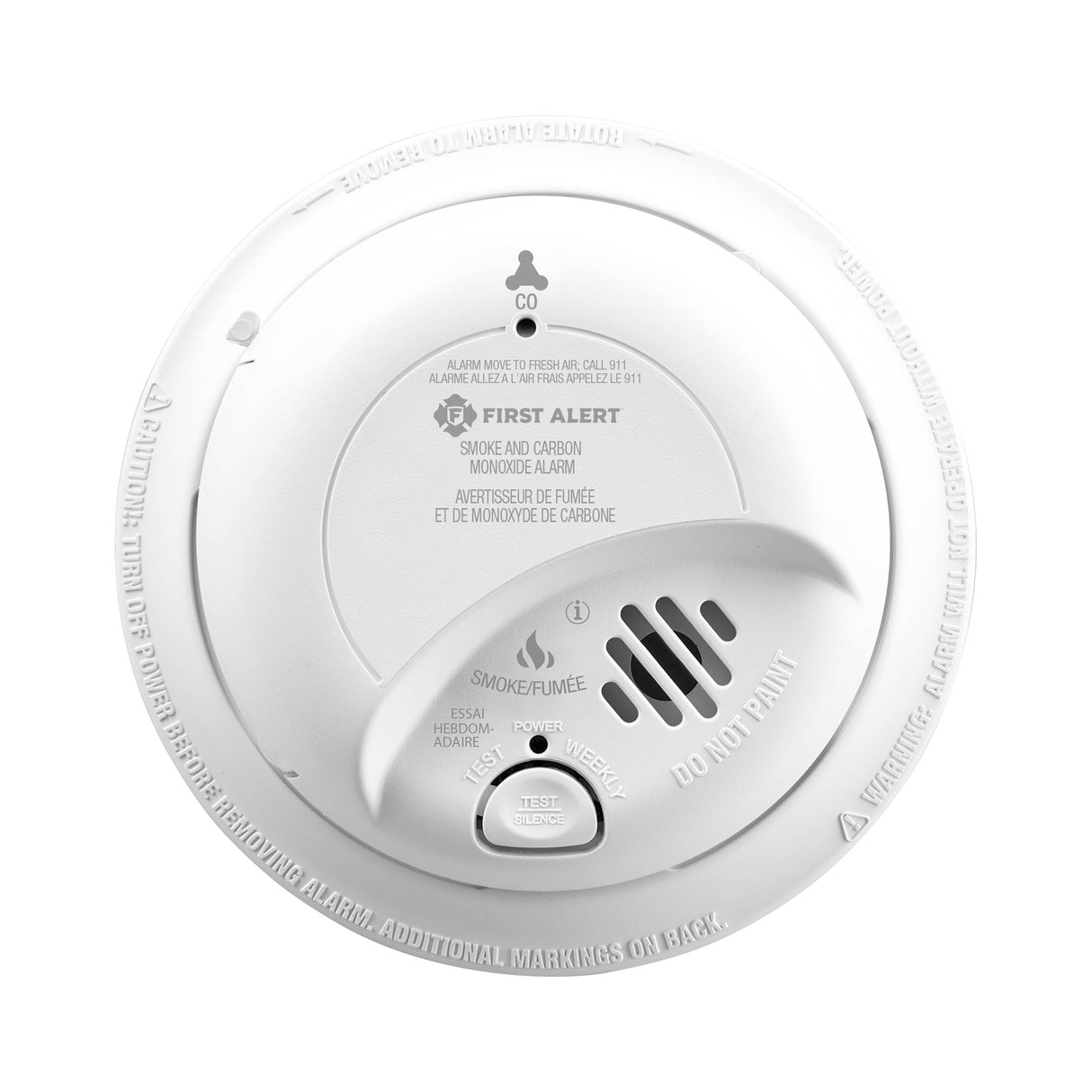 Combo Smoke & CO Alarm w/10-Year Battery Backup