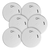ProdImg;SMCO210;SMCO210_6Pack_c12-6.jpg;10-Year Battery 2-in-1 Smoke and CO Alarm with Slim Profile Design - 6 Pack