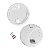 SkuImg;1048325;SMCO410_c6-6.jpg;Z-WAVE Plus Smart Smoke and CO Alarm works with Ring - Front with mounting