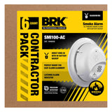 SkuImg;1046838;SMI100-AC_1046838 CP Package_c15-6.jpg;Hardwire Interconnect Smoke Alarm with Battery Backup
