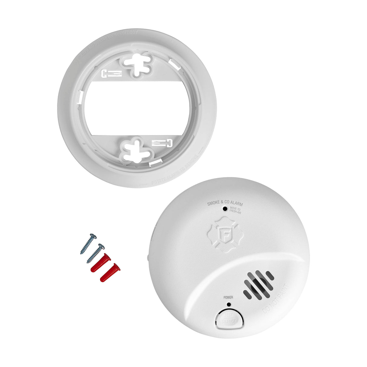 10-Year Battery 2-in-1 Smoke and Carbon Monoxide Alarm
