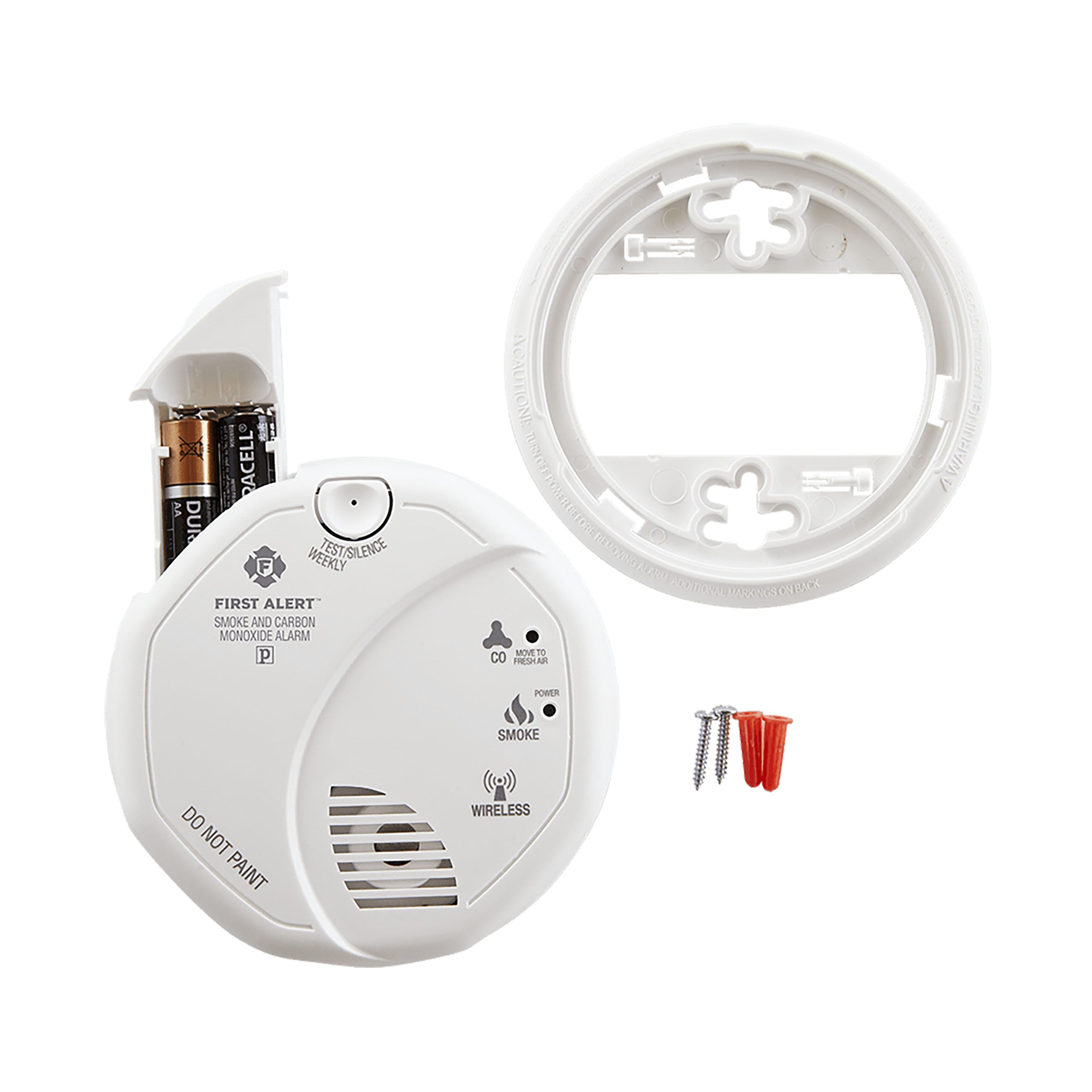 ZCOMBO Z-Wave enabled Battery Smoke/CO Combo Alarm