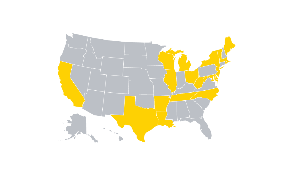 BRK CO Legislation - hotels map